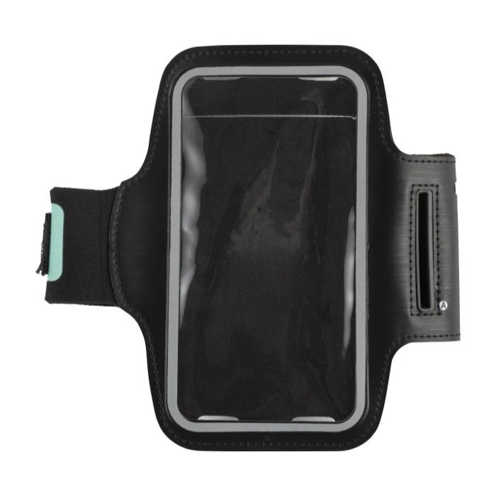Bracelet sportif porte-téléphone réfléchissant avec fermeture velcro
