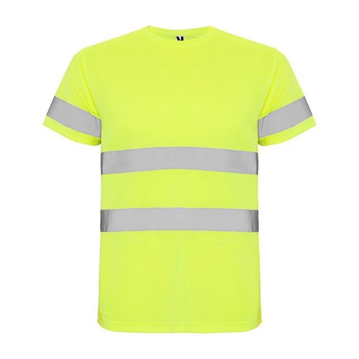T-shirt de travail haute visibilité 130 g/m² Roly Delta 