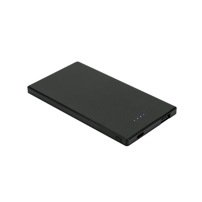 Batterie externe fine et résistante en acier inoxydable 5 000 mAh