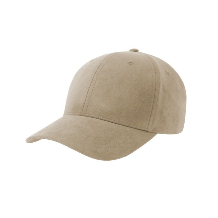 Casquette en polyester recyclé à 6 panneaux, toucher velours 135 g/m²