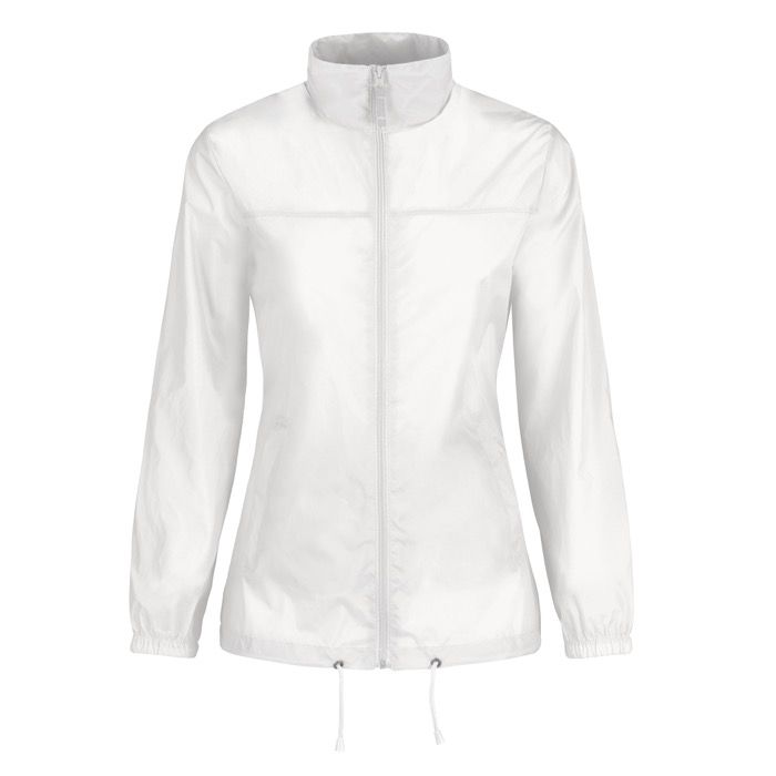 Coupe-vent ajustable pour femme en nylon déperlant B&C 