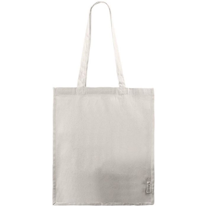 Sac en coton canvas recyclé avec longues anses 240 g/m²