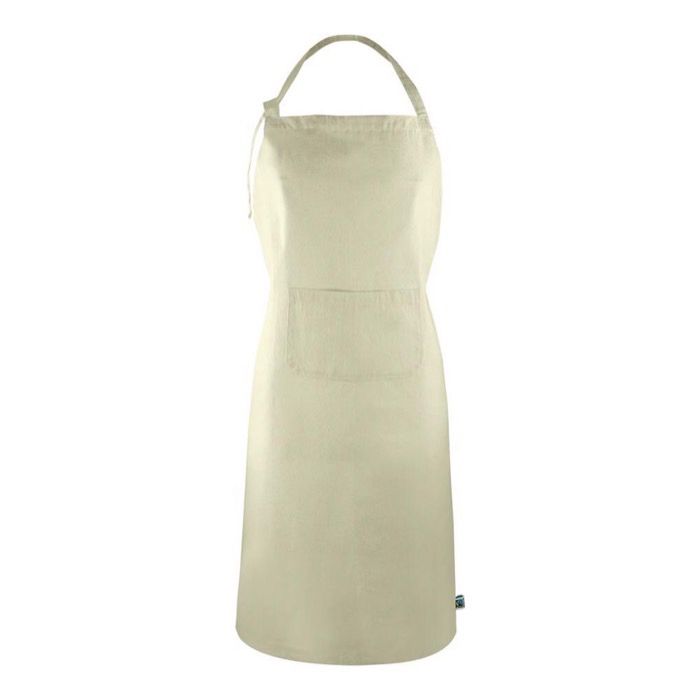 Tablier en coton Fairtrade avec fermeture réglable 180 g/m²