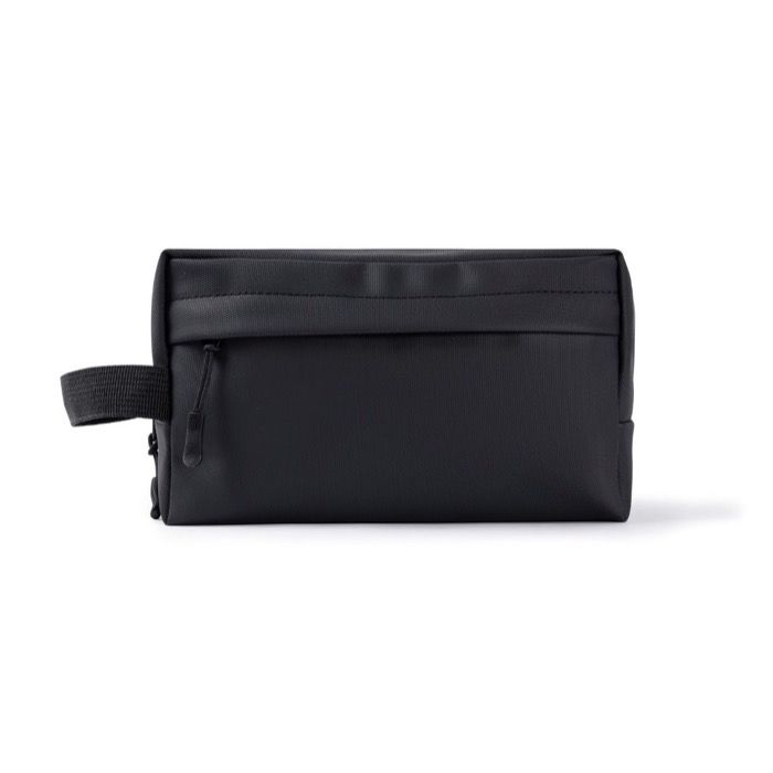 Trousse en cuir synthétique avec poignée latérale 500 g/m2