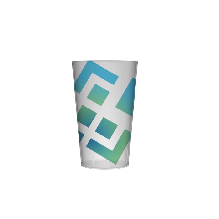 Petit gobelet personnalisable avec le logo sans BPA de 120 ml Party