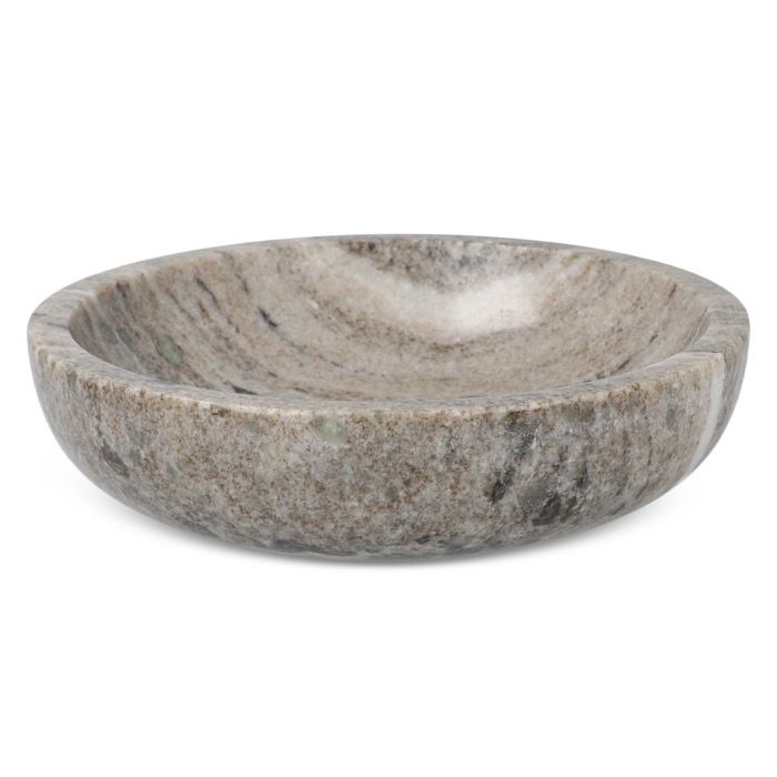 Élégant bol en marbre idéal pour les apéritifs ou usage décoratif