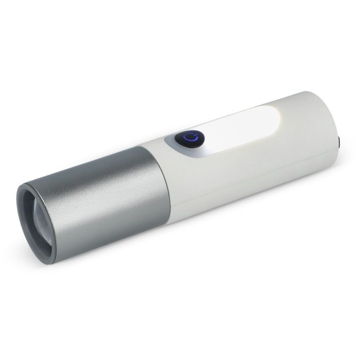 Lampe rechargeable à LED avec plusieurs modes et fonction zoom