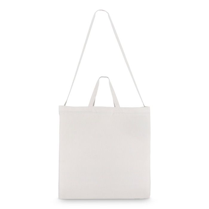 Sac en coton OEKO-TEX multicolore à double anses 220 g/m²