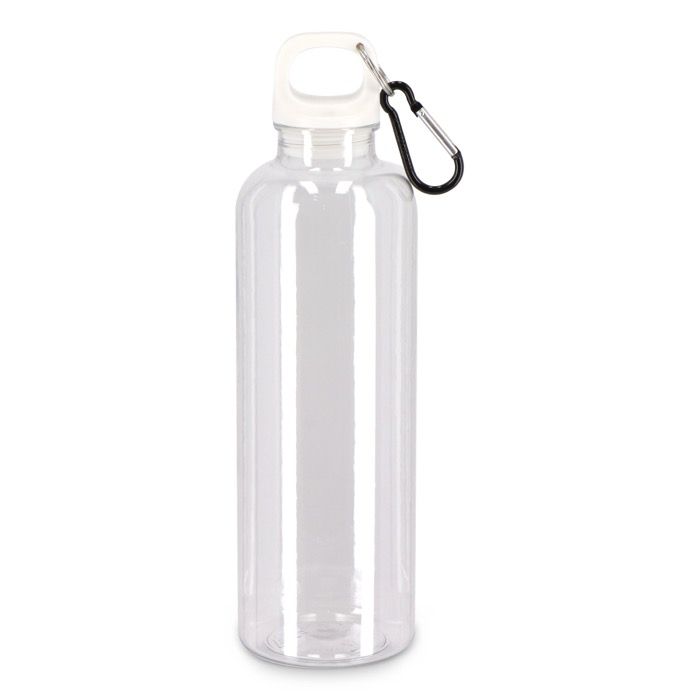 Gourde en plastique aux couleurs vives et transparentes 750 ml