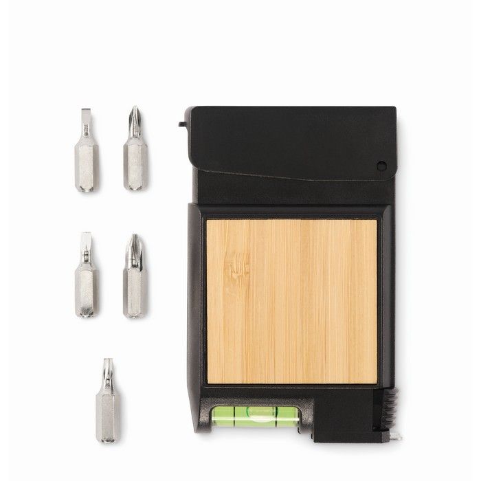 Mètre ruban avec niveau à bulle et tournevis 3M