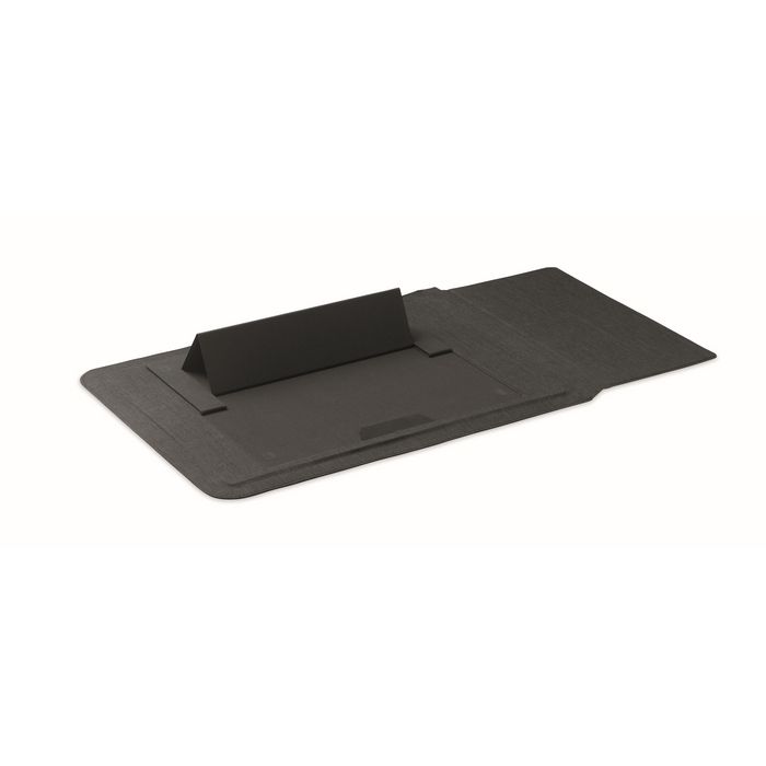 Housse pour ordinateur multifonction avec support et tapis souris 16''