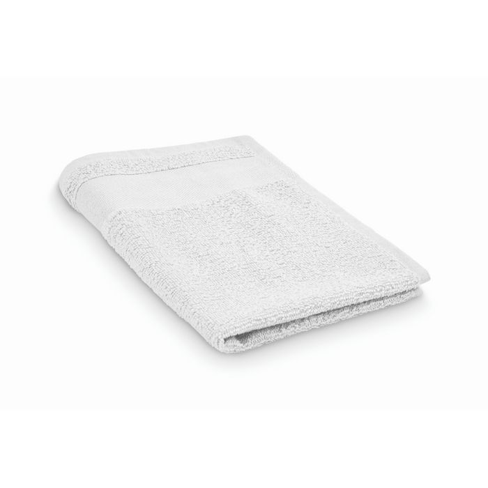 Serviette de toilette en éponge 100% coton 380 g/m² 30x50 cm