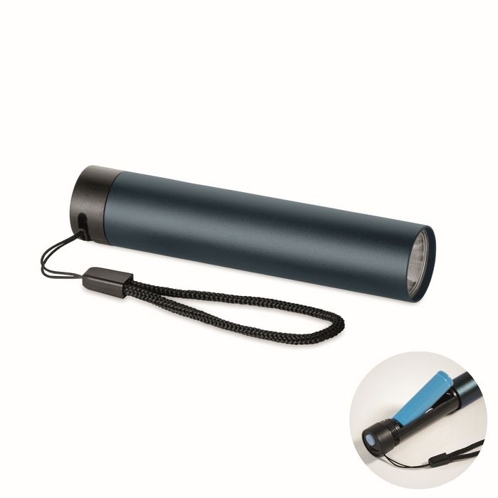 Lampe torche rechargeable en aluminium recyclé de 110 lumens