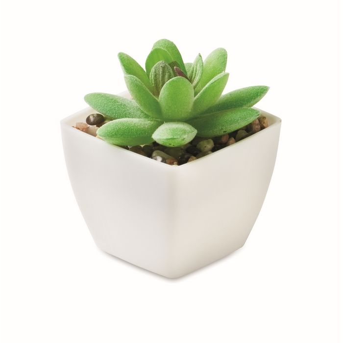 Mini plante artificielle en PP de type succulente décorative