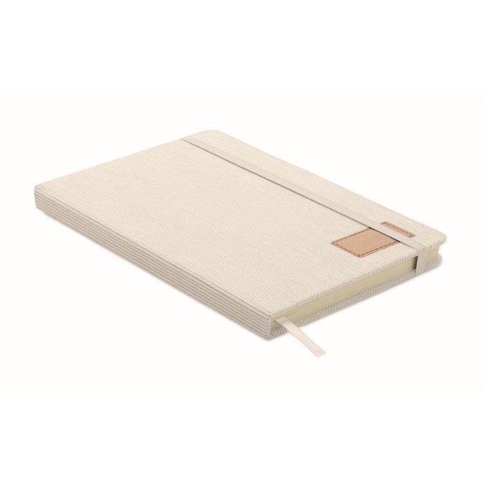 Carnet avec couverture en polyester RPET et 192 pages A5