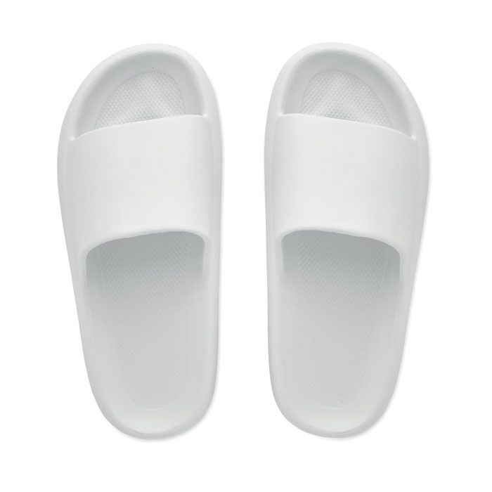 Tongs unisexes en plastique pour la plage et les événements