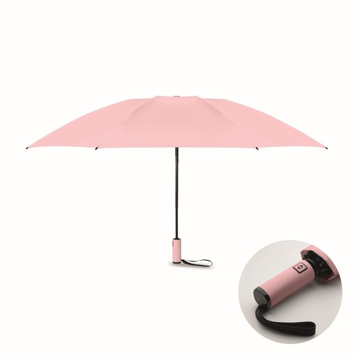 Parapluie pliable automatique en pongée RPET 190T Ø107