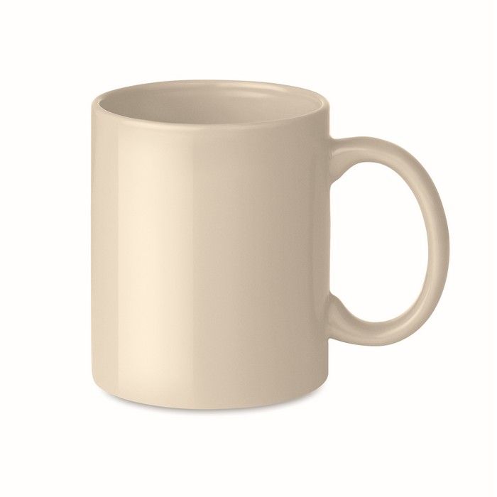 Tasse classique en céramique avec zone d'impression