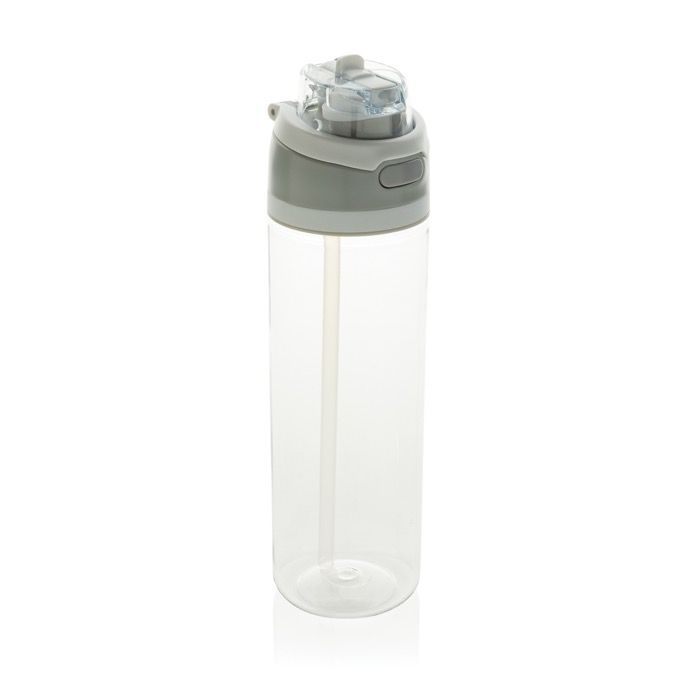 Gourde légère en RPET avec bouchon antifuite double 800 ml