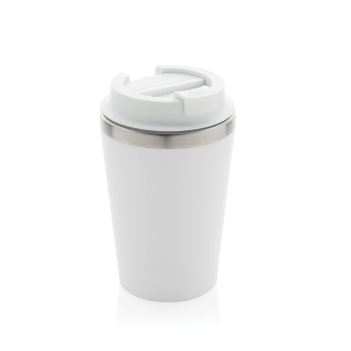 Mug thermique à double paroi écologique couvercle anti-goutte 350ml