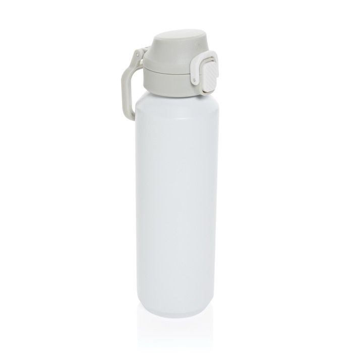 Gourde de sport en acier recyclé avec bouchon antifuite 600 ml