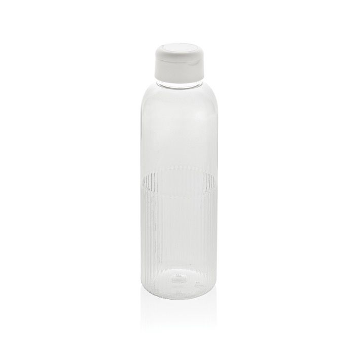Gourde en RPET au design ondulé avec anse 750 ml