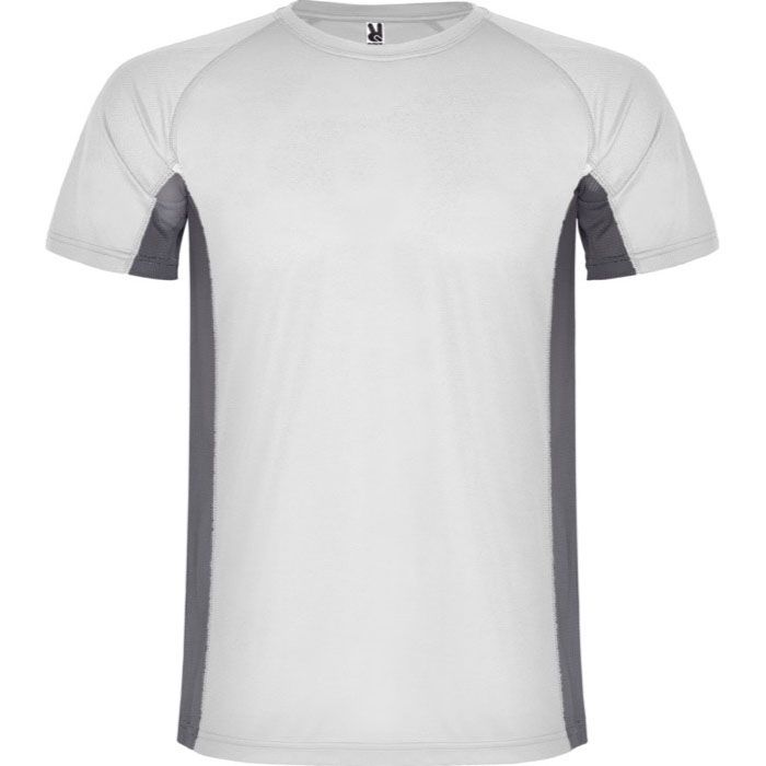 T-shirt de sport en polyester pour homme bicolore 140 g/m² Roly 
