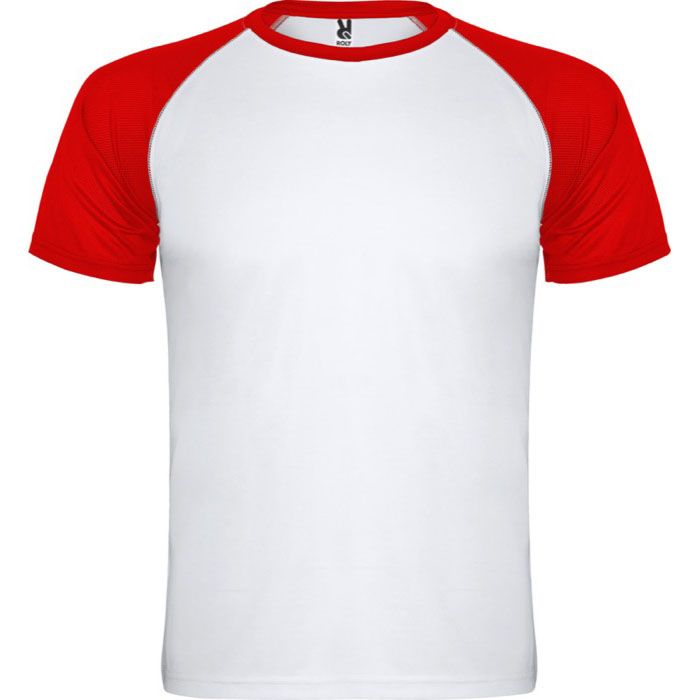 T-shirt de sport unisexe manches courtes polyester 140 g/m² Roly 
