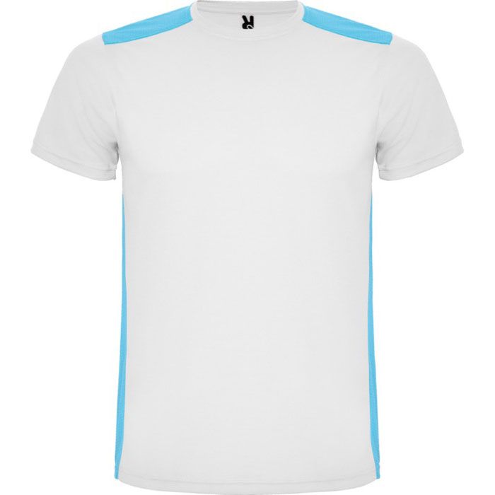 T-shirt de sport unisexe polyester manches courtes 130 g/m² Roly 