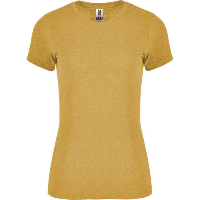 T-shirt chiné en coton et polyester pour femme 150 g/m² Roly 