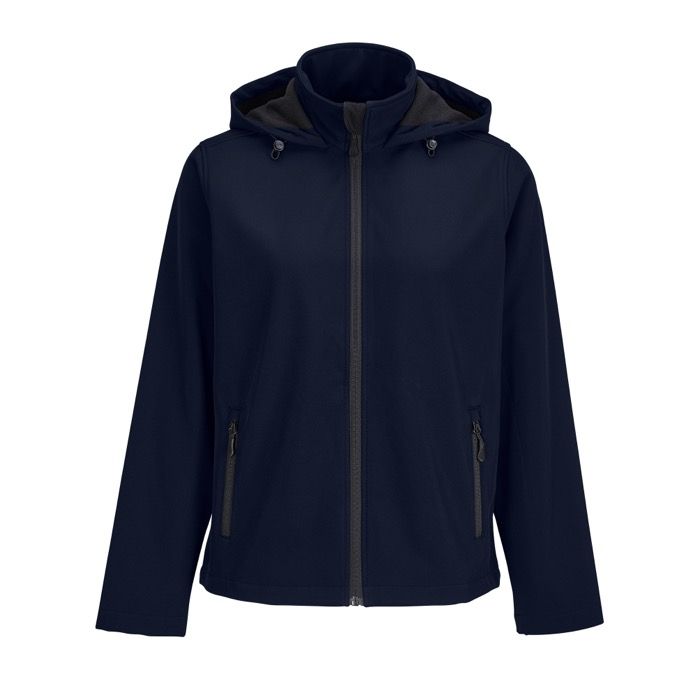 Veste softshell femme à capuche avec doublure polaire SOL'S