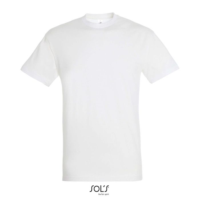 T-shirt unisexe en coton semi-peigné col rond 150 g/m2 