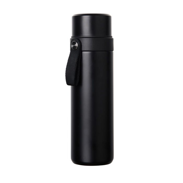 Thermos en acier inoxydable recyclé avec anse de transport 750 ml