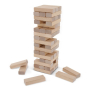 Jenga de 48 blocs dans un sac en coton pour un transport facile