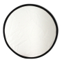 Frisbee pliable nylon disponible en plusieurs couleurs avec pochette
