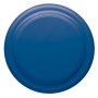 Frisbee en plastique avec design unicolore pour personnalisation