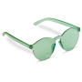 Lunettes de soleil rétro de même tonalité pastel UV400