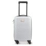 Valise cabine à 4 roues avec plaque métallique pour marquage