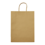 Grand sac en papier kraft coloré pour cadeau 120 g/m2