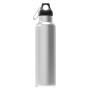 Gourde en acier inoxydable 100% anti-fuite avec mousqueton 650ml