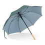 Parapluie en RPET résistant aux tempêtes avec embouts en bois Ø103