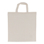 Sac en coton OEKO-TEX avec poignées courtes 140 g/m2