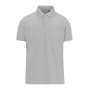Polo en polyester et coton coloré à manches courtes 180 g/m² B&C couleur gris