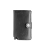 Portefeuille en cuir synthétique avec porte-cartes automatique RFID