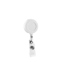 Porte-badge extensible avec coque en résine et clip