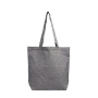 Sac pliable en coton recyclé avec poche intérieure 190 g/m²