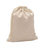 Sac en coton 100 % avec fermeture par cordon et nœud 180 g/m²