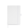 Carnet en RPET avec ruban et support pour stylo A5 pages lisses