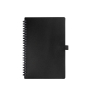Carnet avec spirales et porte-stylo A5 feuilles lignées