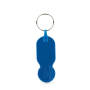 Porte-clés plastique avec jeton 1 euro et couverture personnalisable